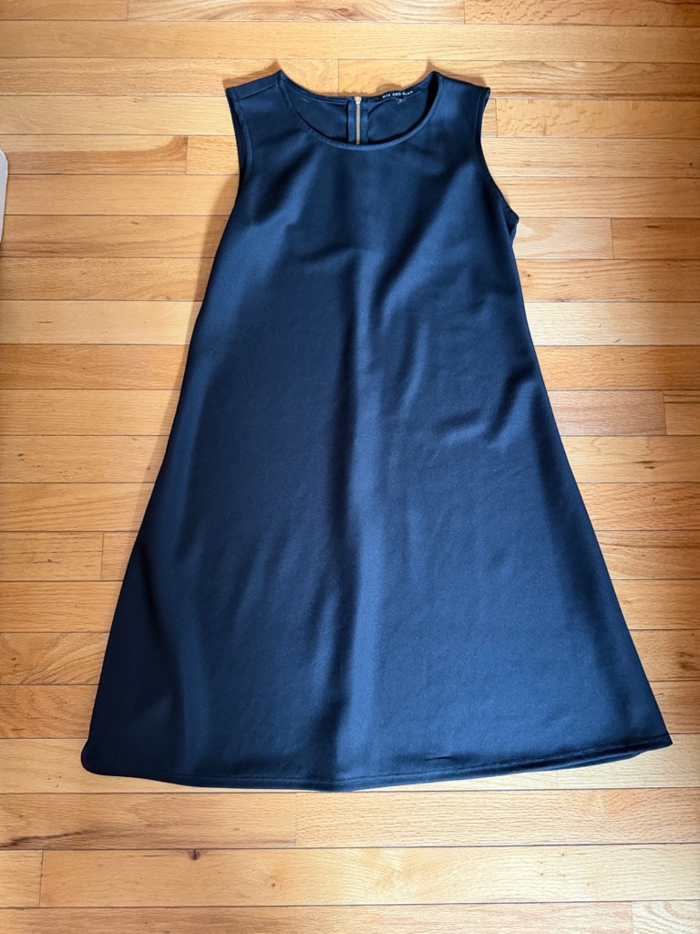 Classic Sleeveless Mini Dress in Deep Navy